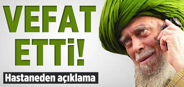 Nakşibendi şeyhi vefat etti