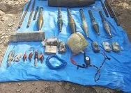 Son dakika: Hakkaride PKKya darbe: Teröristlere ait mühimmat ve patlayıcı ele geçirildi