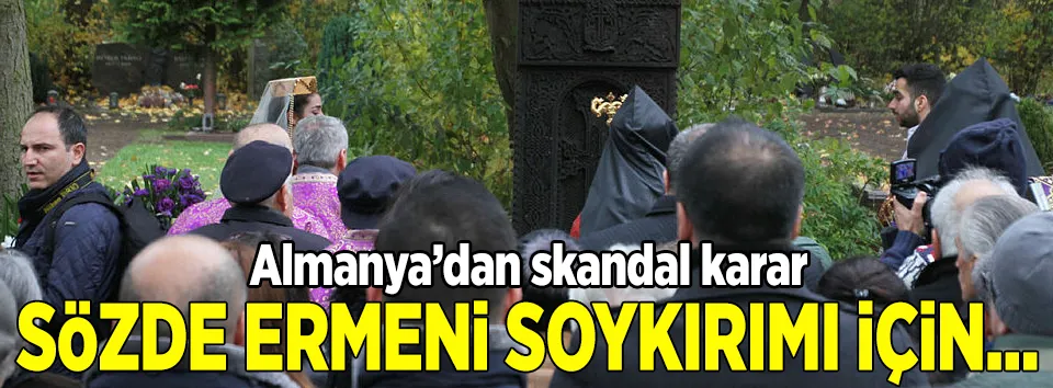 Almanya’dan skandal Ermeni anıtı açılışı