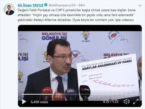 ali ihsan yavuz dan fatih portakal ve