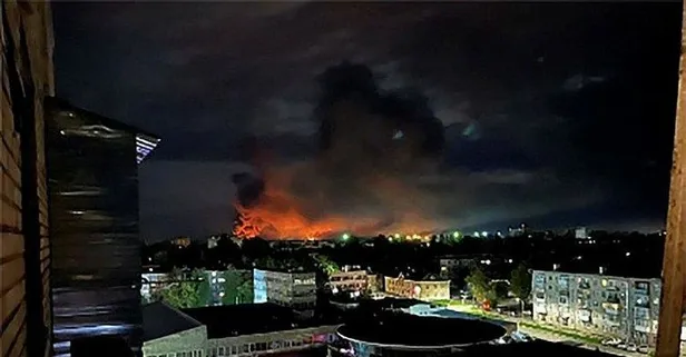 Ukrayna'dan Putin'i kızdıracak hamle! İHA'larla havaalanını vurdular