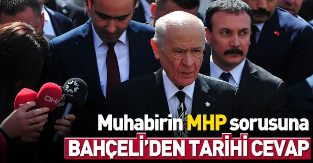 Devlet Bahçeli: Cumhur İttifakı'na oy verdim