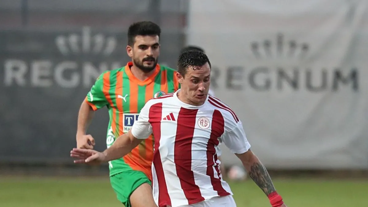 Hazırlık maçında gülen taraf Alanyaspor