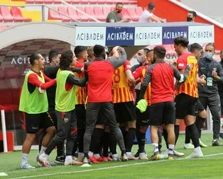 Kayserispor ile Denizlispor maçında 9 gol