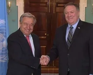 Pompeo ve Guterres Iraktaki hava saldırısını görüştü