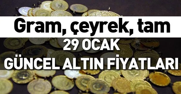 Altın fiyatları yükselişte! 29 Ocak gram altın, çeyrek altın ve tam altın fiyatları ne kadar? Canlı altın fiyatları-1