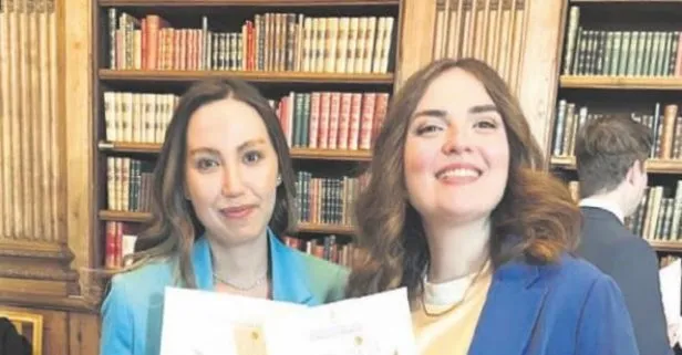 Berrak Pınar Uluer ve Selin Helvacıoğlu İsveç Kralı Gustaf’tan diploma aldı!