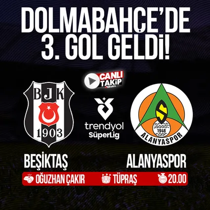 Beşiktaş - Alanyaspor | SÜPER LİG CANLI