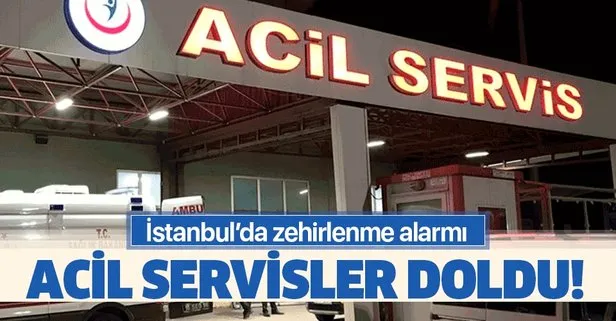 İstanbul Esenyurt’ta zehirlenme alarmı! Onlarca kişi hastaneye kaldırıldı!