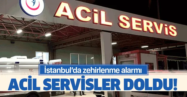 İstanbul Esenyurt'ta zehirlenme alarmı! Onlarca kişi hastaneye kaldırıldı!