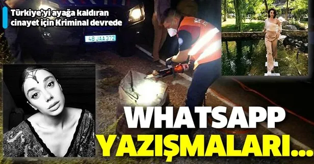 Pınar Gültekin cinayeti için kriminal devrede! WhatsApp yazışmaları...