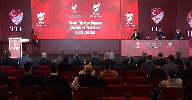 Ziraat Türkiye Kupası'nda çeyrek final kuraları çekildi! Beşiktaş, Fenerbahçe, Galatasaray ve Trabzonspor'un rakipleri...