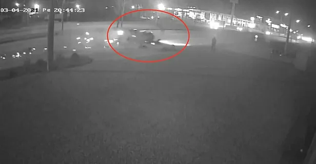 Bursa’da motokuryenin can verdiği kaza kameralarda