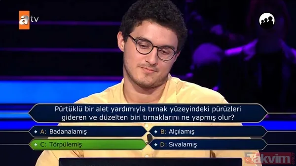 Kenan İmirzalıoğlu sordu, Kim Milyoner Olmak İster'de Yeşilçam rüzgarı esti! Neşeli Günler, Münir Özkul ve Adile Naşit... - 14