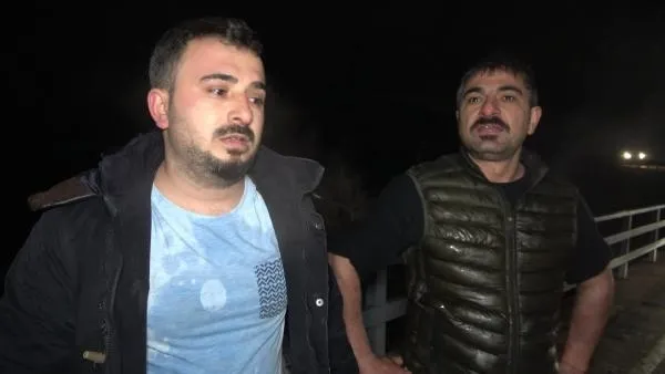SON DAKİKA: Arnavutköy'de can pazarı: Otomobille dereye uçan anneyle kızın yardımına amca ve yeğen koştu-4