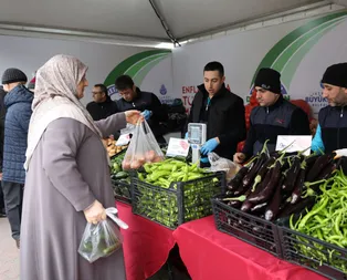 Tanzim noktalarında 297,7 ton sebze satıldı! Rekor domatesin oldu