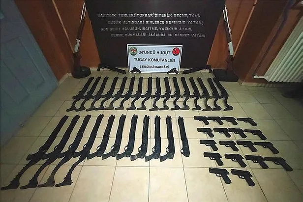 Son dakika: Hakkari'de PKK operasyonu: Çok sayıda silah ve mühimmat ele geçirildi-3