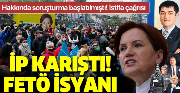 SON DAKİKA: İyi Parti üyesi bir grup eylem yaparak İstanbul İl Başkanı Buğra Kavuncu'nun istifasını istedi