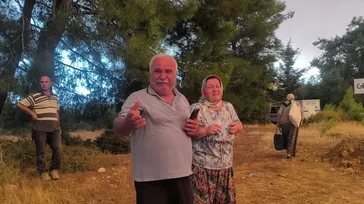 Antalya Aksu'da orman yangını: Alevler mahalleye ilerliyor! Korku ve gözyaşı kamerada