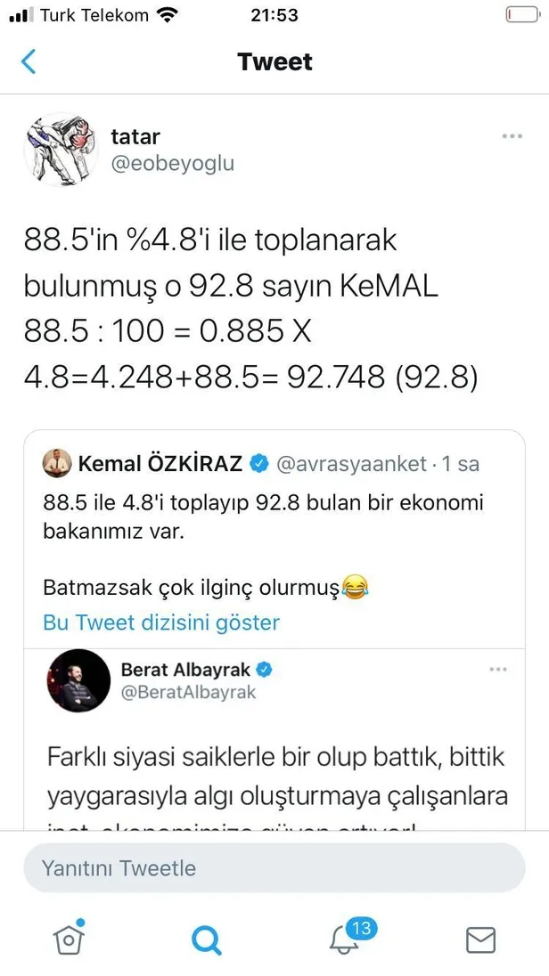 CHP'nin anketçisi Özkiraz, Hazine ve Maliye Bakanı Berat Albayrak üzerinden algı operasyonu yapmaya kalkışınca rezil oldu - 1