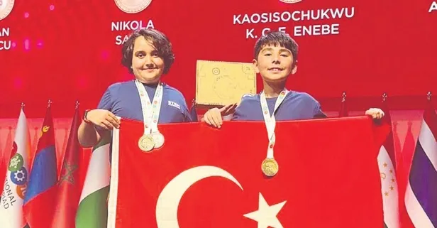 Türk dahiler Barcelona’da STEM olimpiyatları’nda matematikte dünya şampiyonu oldu