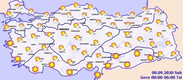 HAVA DURUMU | Meteorolojiden kuvvetli rüzgar ve sağanak uyarısı | 8 Eylül İstanbul'da hava nasıl olacak?-5