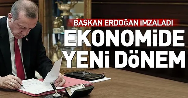 Başkan Erdoğan onayladı, Orta Vadeli Mali Plan Resmi Gazete’de yayımlandı
