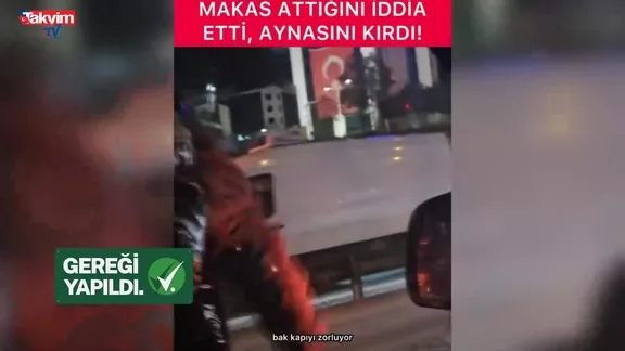 İstanbul’da trafikte yol kesen sürücü yakalandı: "Gereği yapıldı"