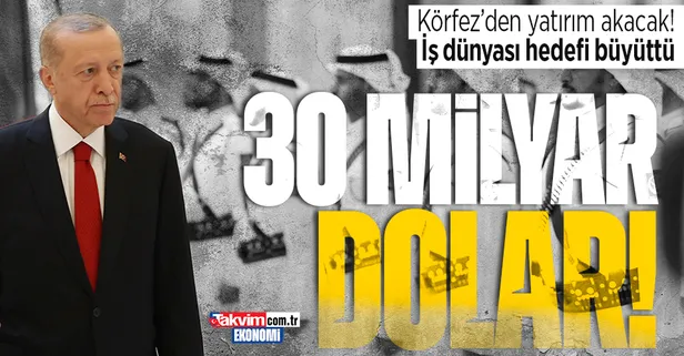İş dünyası Körfez’den eli dolu dönüyor! İmzalar atıldı: Hedef 30 milyar dolar