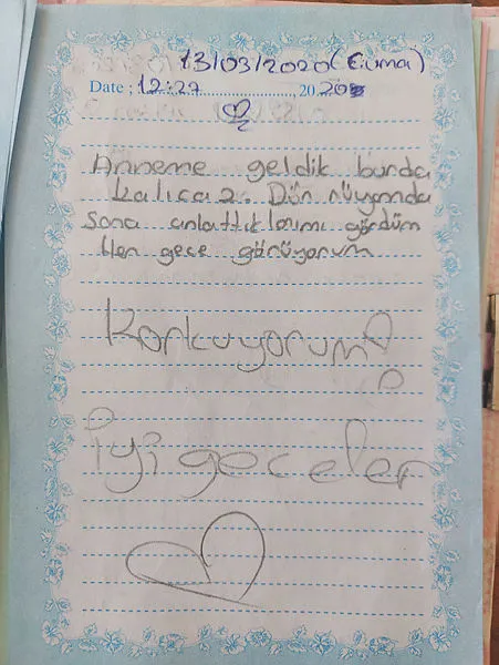 İzmir’de mide bulandıran olay! Küçük kız üvey babasının tacizini günlüğüne gün gün yazmış!-2