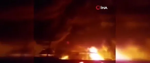 Ukrayna'nın Jitomir bölgesindeki yakıt deposu vuruldu-2