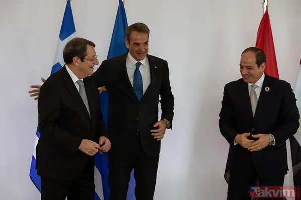 Türk düşmanı, Yunan dostu medyadan aynı manşet! Türkiye'ye skandal suçlamalar! Sisi, Miçotakis ve Anastasiadis... - 1