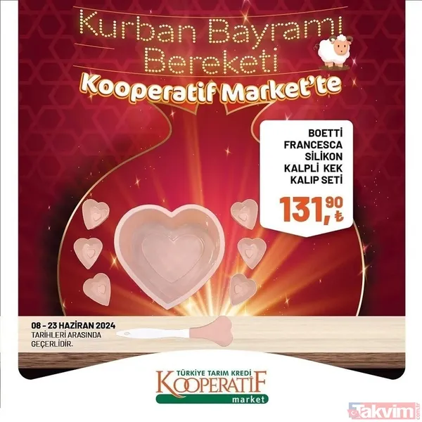 Tarım Kredi Market 23 Haziran kataloğu 2024! 4 litresi 77,90'a düştü; 100 üründe fiyatlar yarıya indi! Salça, yağ, 32'li tuvalet kağıdı... - 8