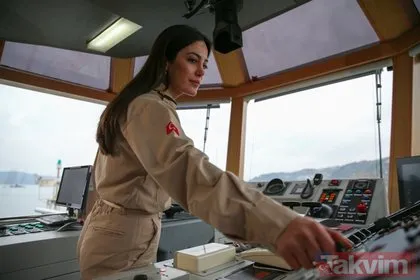 Kıyı Emniyeti’nde görev yapan ilk kadın kaptan: Gizem Turan