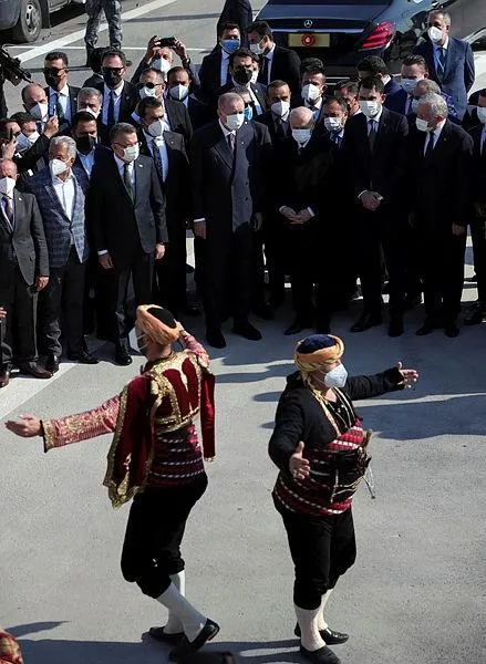 Başkan Erdoğan'dan Ankara AKM Millet Bahçesi Açılış Töreni'nde önemli açıklamalar-14