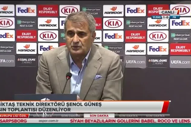 Şenol Güneş: "Bana derbiyi sormayın..."