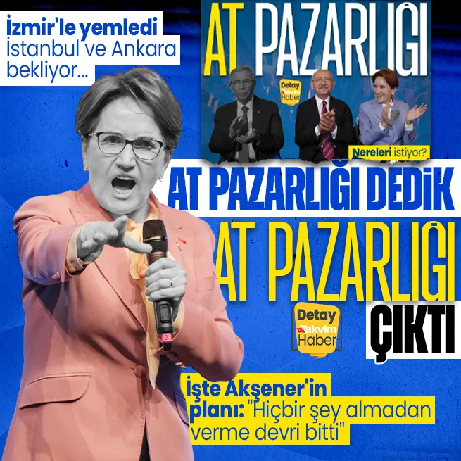 İyi Partinin İzmir adayı Ümit Özlale oldu! At pazarlığında İstanbul ve Ankara için geri sayım başladı İşte Meral Akşenerin planı...