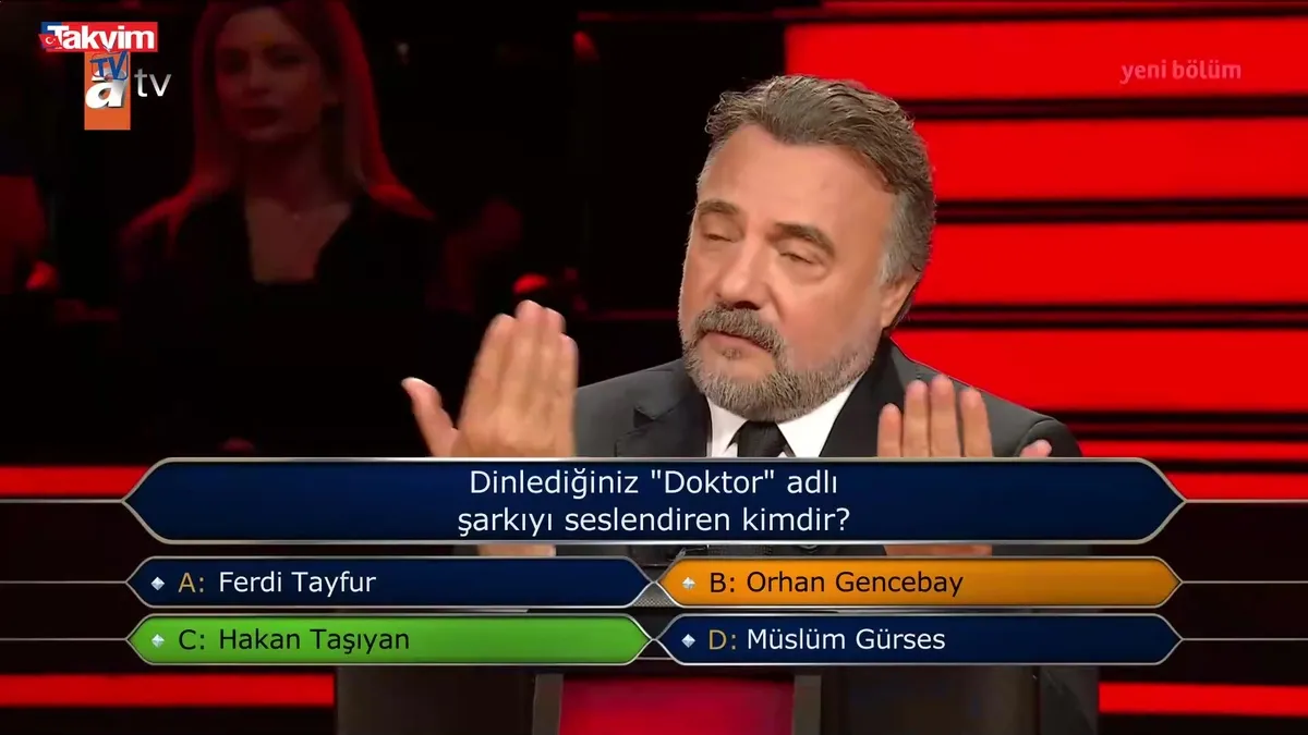 Oktay Kaynarca ''Kim Milyoner Olmak İster'' yarışmasında verilen cevaba çok şaşırdı: ''Hiç dinlemedin mi?''