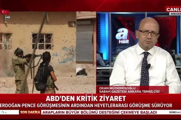 Başkan Erdoğan-Mike Pence görüşmesinin perde arkası | Görüşmede dikkat çeken masa düzeni