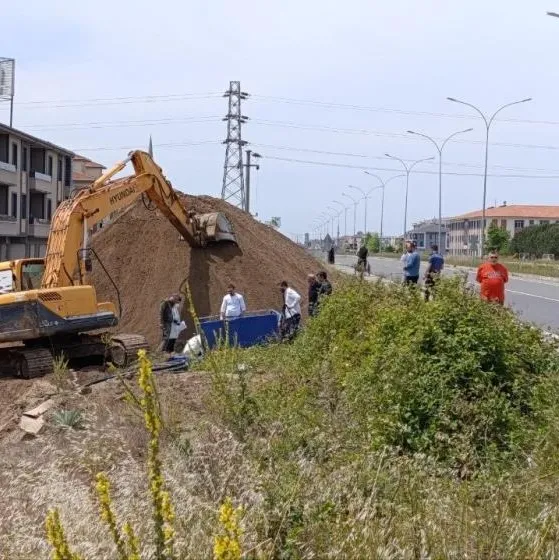 Elleri bağlı ceset bulundu