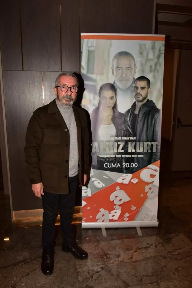 Yalnız Kurt ilk bölüm Turkuvaz Medya Merkezi'nde görücüye çıktı! Osman Sınav: "Biz bir duruş ve karakter anlatıyoruz her yere sıçrayabiliriz"-2