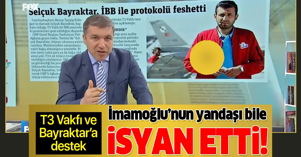 Yandaşı İsmail Küçükkaya bile CHP'li Ekrem İmamoğlu'na isyan etti! Selçuk Bayraktar'a Küçükkaya'dan destek