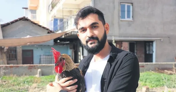 Öterken bayılan horoz Bahtiyar şimdi de babalığı tattı