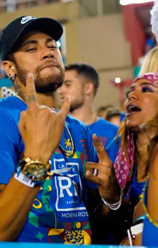 Neymar yine olay yarattı! Geceye damga vurdu...