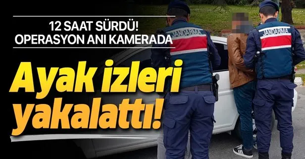 Zekeriyaköy’de villa hırsızlarına jandarmadan operasyon! Ayak izleri yakalattı
