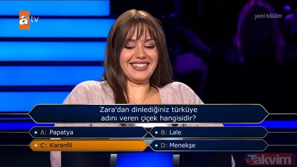 ATV'nin sevilen yarışması Kim Milyoner Olmak İster’de yarışmacının telefon jokeri kullandığı soru şaşırttı - 9