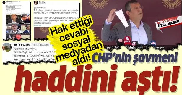 CHP’li Özgür Özel partinin tek adamı Kılıçdaroğlu’na ayrıcalık isteyip şov yaptı! Hak ettiği cevap sosyal medyadan geldi!