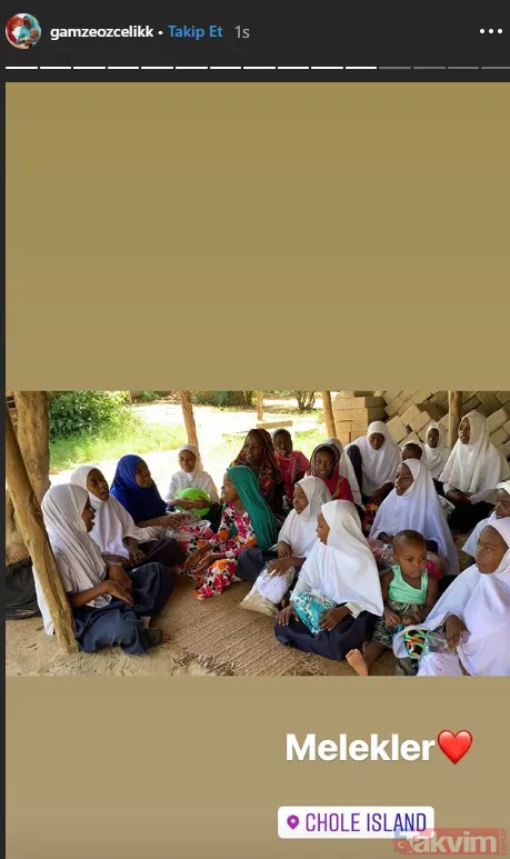 Gamze Özçelik'in paylaşımına beğeni yağmuru: Soran olursa Tanzanya'da kankasıyla baklava yiyor deyin - 7