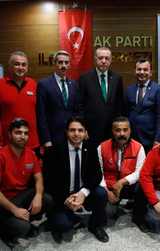 Başkan Erdoğan'dan kan bağışçılarına ziyaret