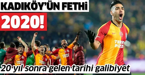 Kadıköy’ün fethi 2020! Galatasaray 20 yıl sonra Fenerbahçe’yi evinde yendi